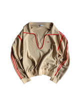 DEEP SKIPPER SWEAT / BEIGE × RED