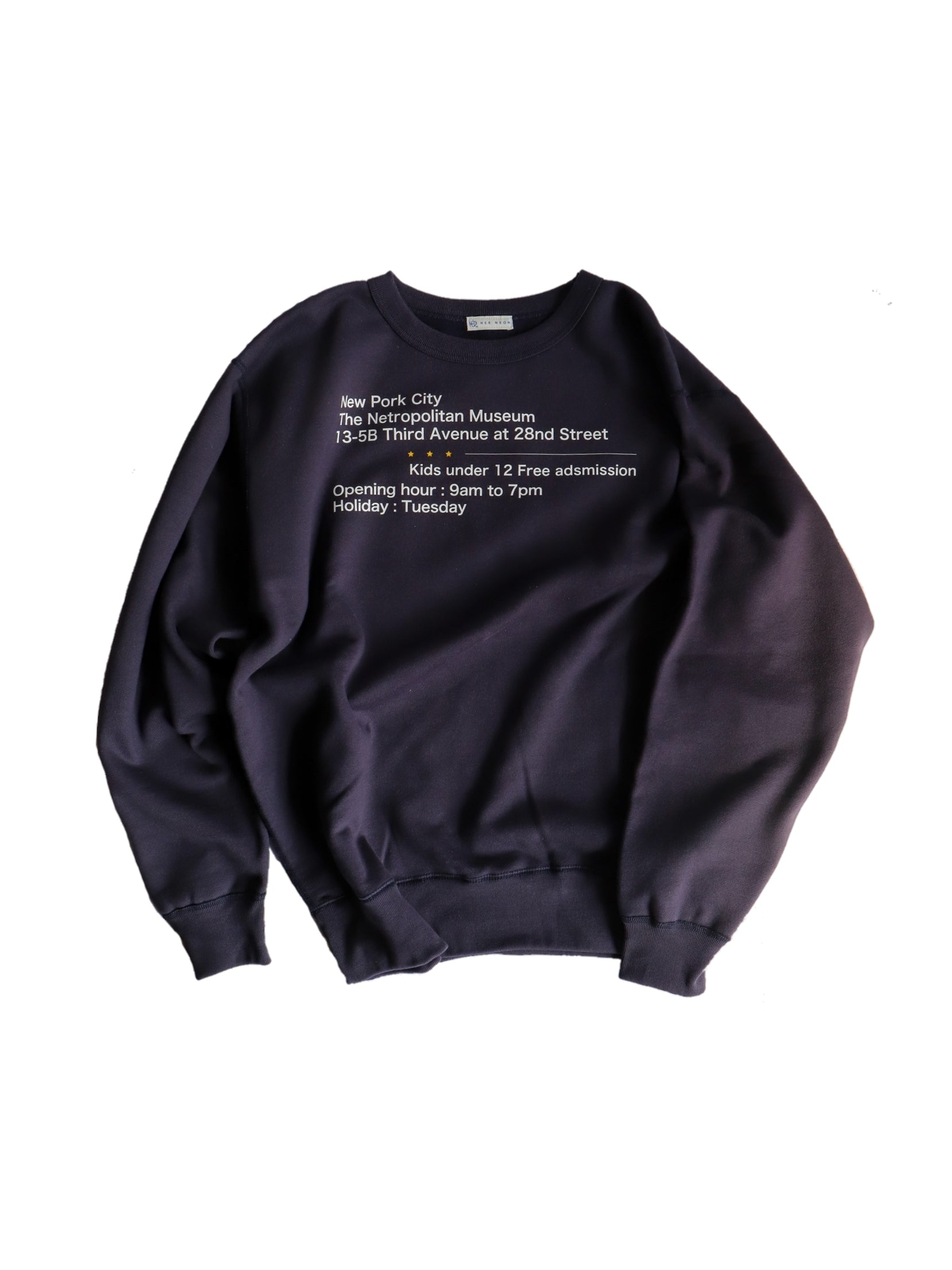 HERNEON Fake museum sweatトップス - スウェット