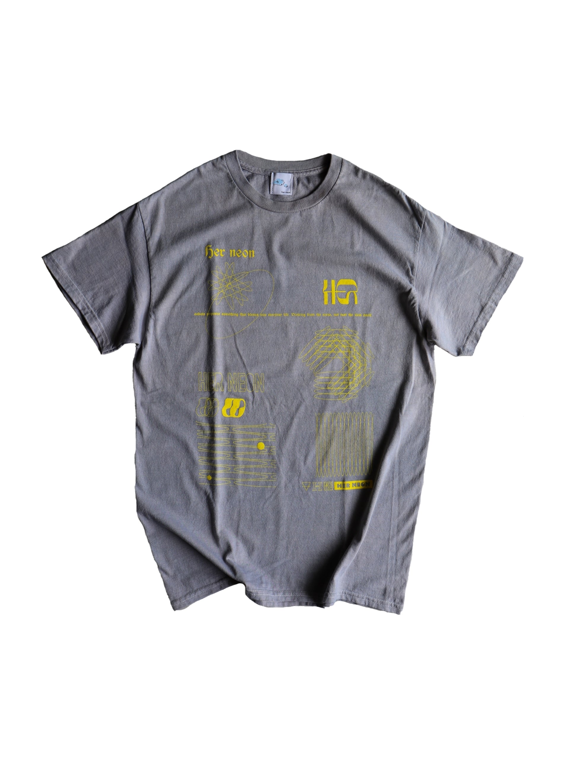 herneon Reactive dye tee / Hole tシャツ - Tシャツ/カットソー(半袖