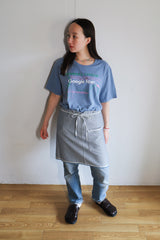 Apron Skirt - 00's Indigo Jacquard