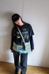 Sacoche - 00's YSL Silk Check