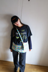 Apron Skirt - 00's YSL Silk Check