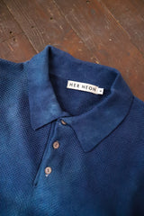 Thermal polo / Dyed Navy
