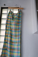 Apron Skirt - 00's YSL Silk Check