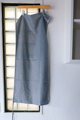 Apron Skirt - 00's Indigo Jacquard
