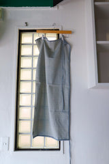 Apron Skirt - 00's Indigo Jacquard