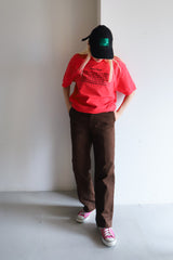 ABOIT LOVE TEE / ACTIVE RED