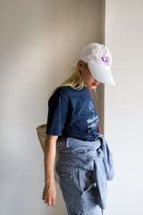 Bloom delivery tee / DARK NAVY