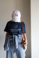 Bloom delivery tee / DARK NAVY