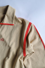 DEEP SKIPPER SWEAT / BEIGE × RED