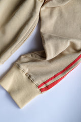 DEEP SKIPPER SWEAT / BEIGE × RED