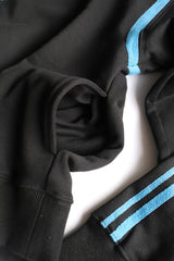 DEEP SKIPPER SWEAT / BLACK × BLUE