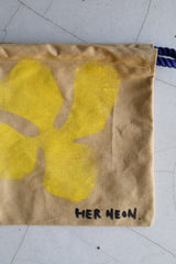 Bloom canvas knapsack No.9