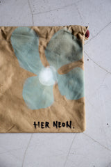 Bloom canvas knapsack No.10