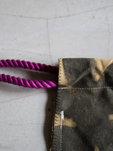 Bloom canvas knapsack No.11