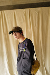 Bloom canvas knapsack No.9