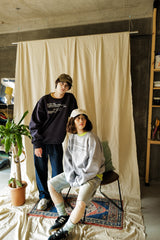 Fake museum sweat / Heather grey