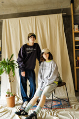 Fake museum sweat / Heather grey