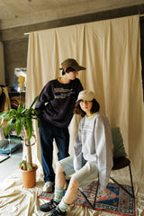 Fake museum sweat / Heather grey