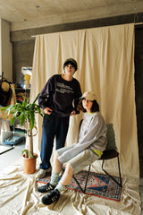 Fake museum sweat / Heather grey