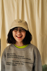 Fake museum sweat / Heather grey