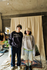 Fake museum sweat / Heather grey