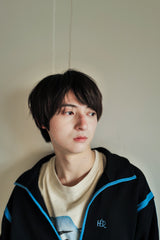 DEEP SKIPPER SWEAT / BLACK × BLUE