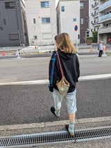 Bloom canvas knapsack No.10