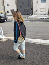 Bloom canvas knapsack No.10