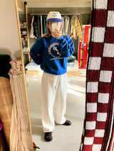 Customized studs sweat / C