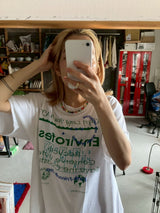 OVER PRINTED TEE - No.16