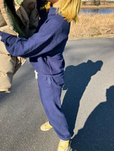 Thermal polo / Dyed Navy