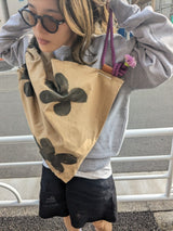 Bloom canvas knapsack No.12