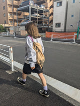 Bloom canvas knapsack No.12