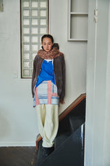 Apron Skirt - 90's Check border / m