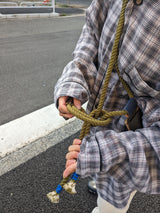 Bloom canvas knapsack No.11