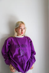 Stallion logo sweat / Purple