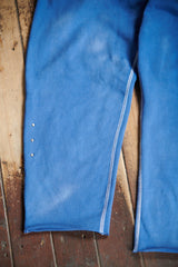 Dyed Cut off pants / Blue