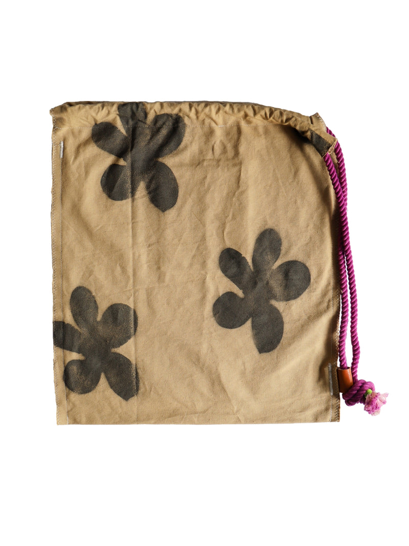 Bloom canvas knapsack No.12