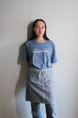 Apron Skirt - 00's Indigo Jacquard