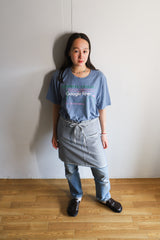 Apron Skirt - 00's Indigo Jacquard