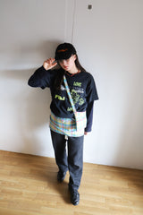 Apron Skirt - 00's YSL Silk Check