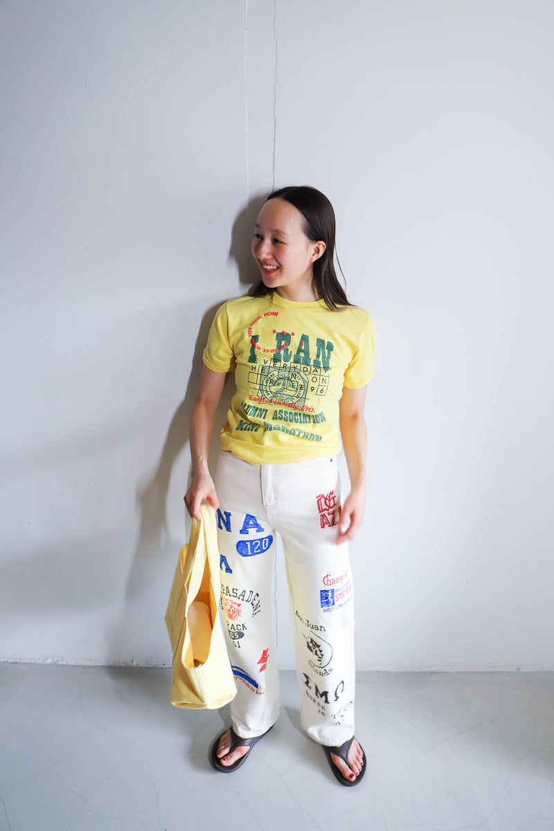 OVER PRINTED TEE - No.12