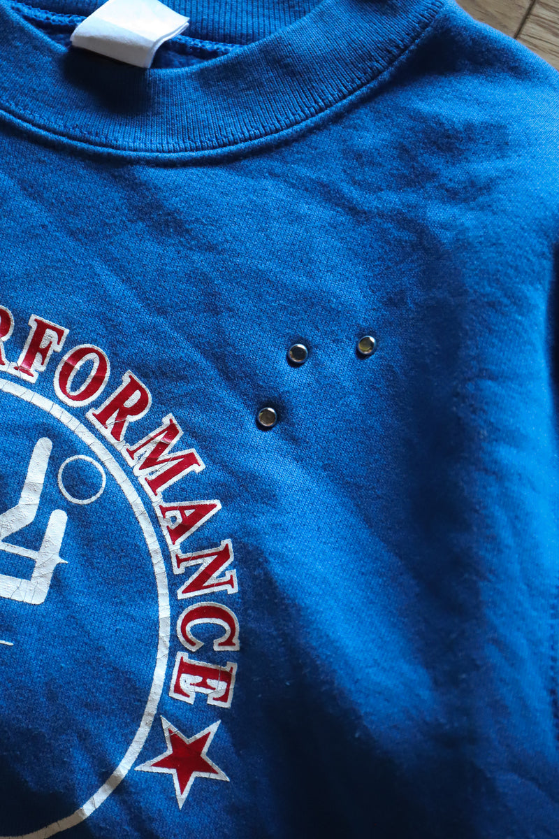 Customized studs sweat / C