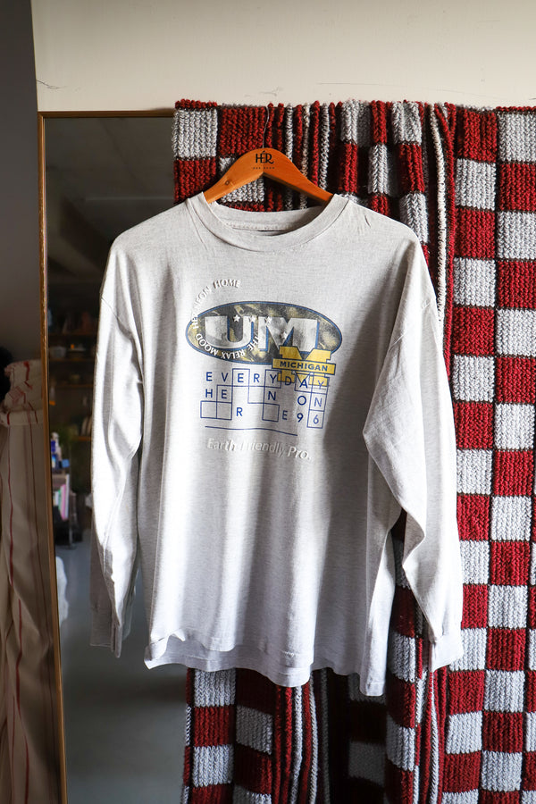 OVER PRINTED L/S TEE No.4