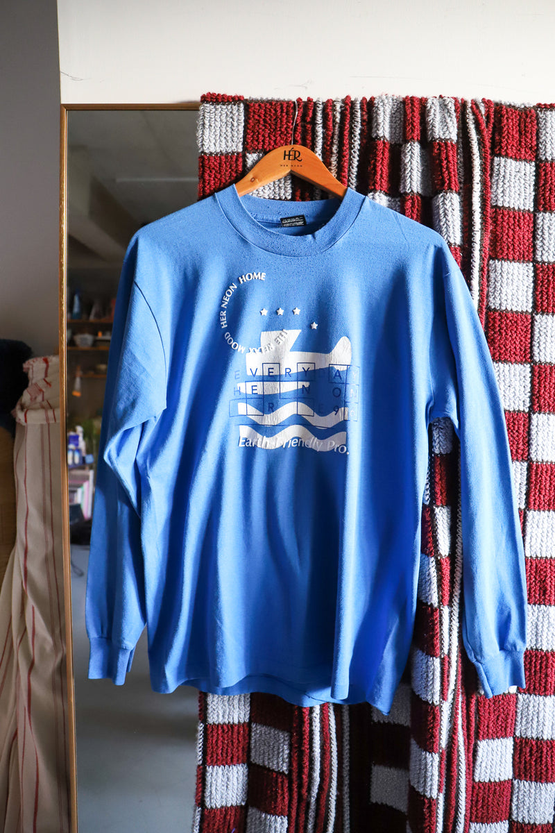 OVER PRINTED L/S TEE No.7