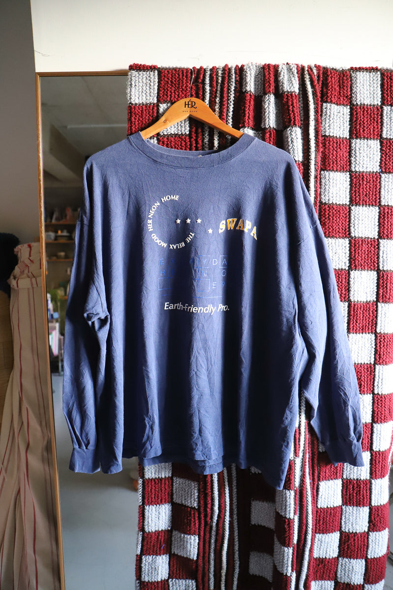 OVER PRINTED L/S TEE No.1