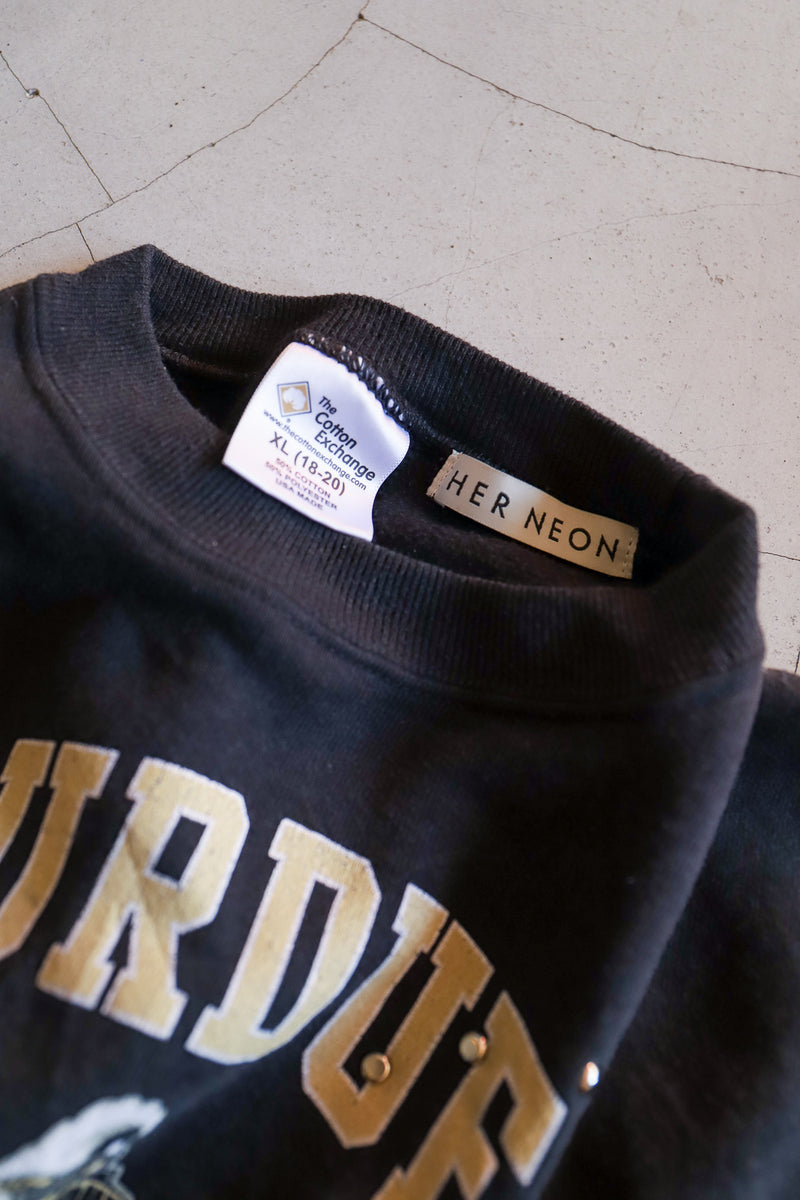 Customized studs sweat / J