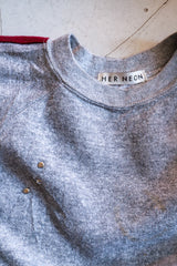 Customized studs sweat / O