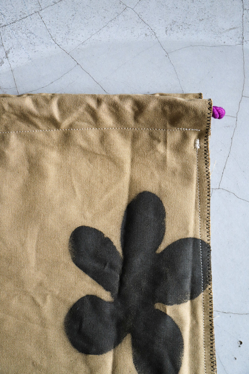 Bloom canvas knapsack No.11